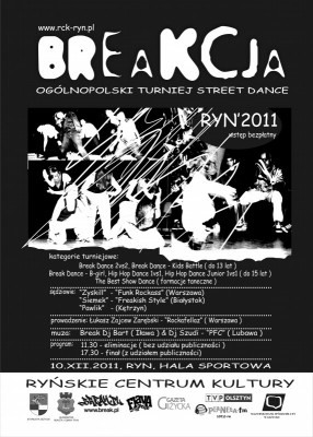 BREAKCJA 2011 - Ogólnopolski Turniej Street Dance
