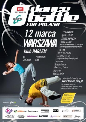 Cropp Baby-G Dance Battle For Poland 2011 - eliminacje Warszawa