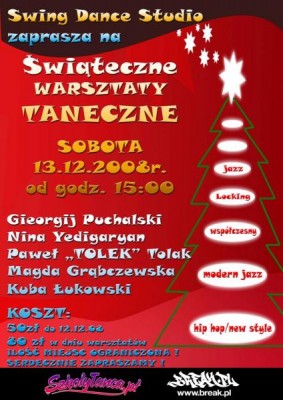 ŚWIĄTECZNE WARSZTATY TANECZNE - NAPRAWDĘ WARTO !