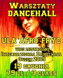 Warsztaty Dancehall z Ulą Afro Fryc -  SDA Wrocław