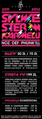 KARMELOWY SYLWESTER 2011/2012 