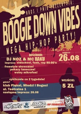  Ostatnie wakacyjne Boogie Down Vibes w PMiB!