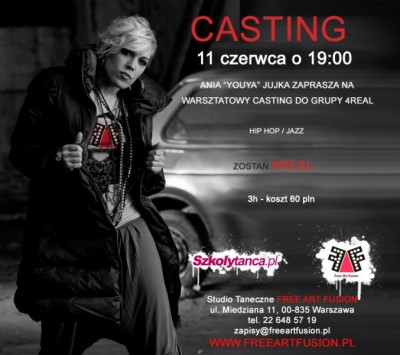 Casting do 4REAL - Ania Jujka wybiera