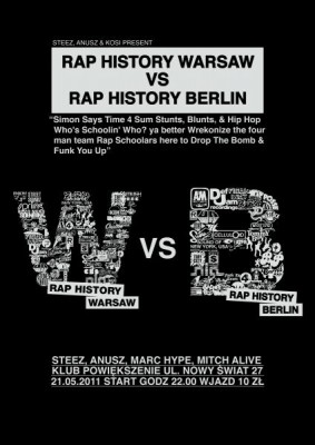 Rap History Warsaw vs Rap History Berlin