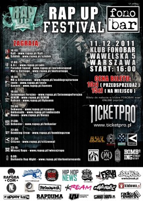RAP UP Festiwal + DARKONIA Night