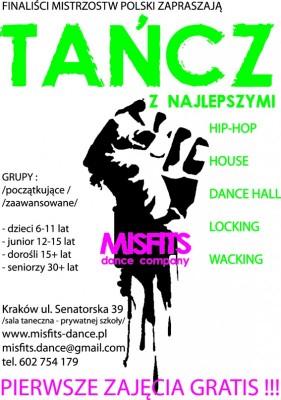 Casting Misfits Dance Kraków