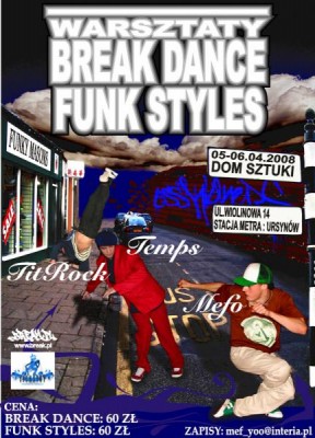 Warsztaty Breakdance i Funk Styles z Ass Kickers 5 i 6 kwietnia w Warszawie