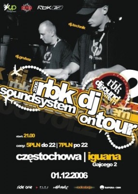 RBK DJ SOUNDSYSTEM TOUR 2006 VOL2.