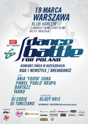 Cropp Baby-G Dance Battle For Poland 2010 - eliminacje Warszawa