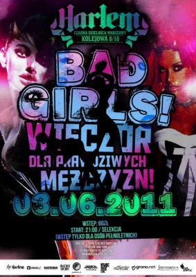 HARLEM BADGIRLS - WIECZÓR DLA PRAWDZIWYCH MĘŻCZYZN!