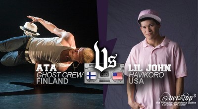 OVER THE TOP 3: Bboy Ata vs Lil John (zapowiedź video)