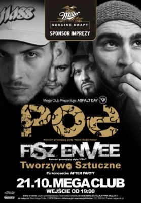 ASFALT DAY - TWORZYWO, POE, FISZ...