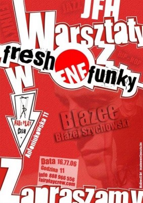 Warsztaty JFH z Blazee’m Fresh’n’Funky