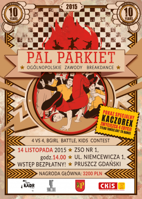 PAL PARKIET 2015 - PRUSZCZ GDAŃSKI - 10 EDYCJA!