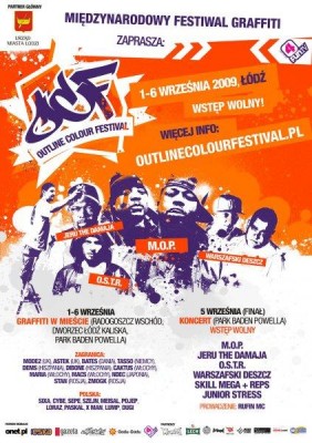 Outline Colour Festival Łódź 1-6 Września