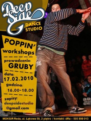 Poppin Workshops w DeepSide Dance Studio