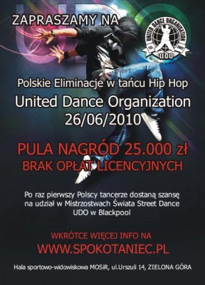 POLSKIE ELIMINACJE MISTRZOSTW ŚWIATA STREET DANCE “UNITED” W BLACKPOOL