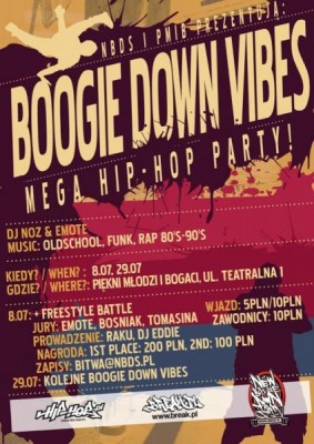 BOOGIE DOWN VIBES: + FREESTYLE BATTLE!