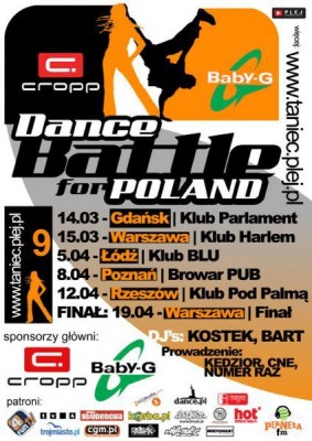 Rusza Cropp Baby-G Dance Battle for Poland 2008!