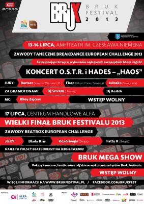 Beatbox European Challenge w ramach Bruk Festivalu 2013
