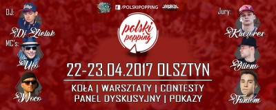  Polski Popping - warsztaty koła contesty pokazy panel dyskusyjny