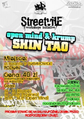 Open mind & Krump - Shin Tao
