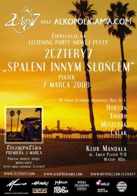 2cztery7 Spaleni Innym Słońcem Listening Party
