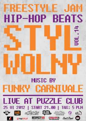 Styl Wolny vol. 14 - koncert Funky Carnivale + Open Mic!