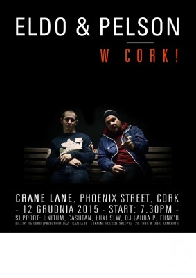 Eldo / Pelson / Daniel Drumz w Cork
