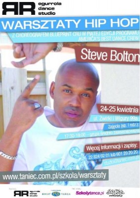 Warsztaty HIP HOP ze STEVEM BOLTONEM