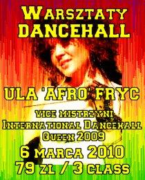 Warsztaty Dancehall z Ulą Afro Fryc już 6 marca w SDA
