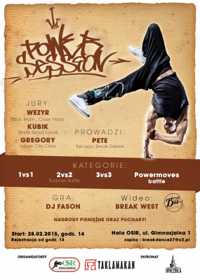 POWER SESSION 2015 - Ogólnopolskie Zawody Breakdance - Opalenica