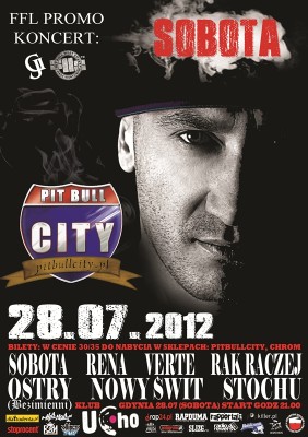 Koncert Promo FFl - Sobota , Rena, Verte, Rak Raczej , Ostry