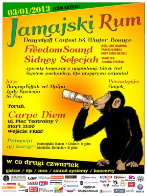 Jamajski Rum 4 - Dancehall Contest b4 Winter Bounce