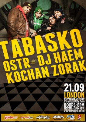 Tabasko w Londynie!