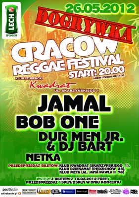 CRF 2012 DOGRYWKA – Jamal – Bob One – Dur Men Jr. i inni