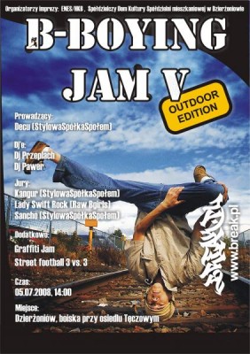 Bboying Jam V- Outdoor Edition