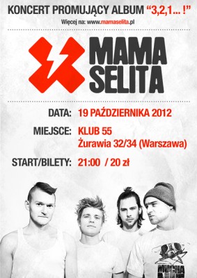 Mama Selita zagra w Warszawskim klubie 55