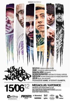 HIP HOP NIGDY STOP - WSRH VNM BONSON/MATEK MEDIUM MAŁPA/JINX ZEUS