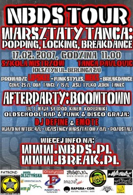 WARSZTATY NBDS TOUR