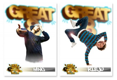 Wing i Kleju dołączają do grona the Great 8 na imprezie adidas  Originals Rocks the Floor!