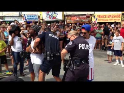 Policja w Los Angeles aresztuje Skill Methodz za tańczenie na ulicy
