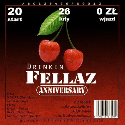 Drinkin Fellaz Anniversary