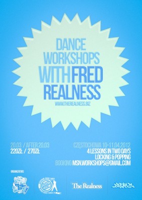 **POPPING&LOCKING** - DANCE WORKSHOP with FRED REALNESS