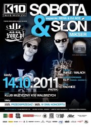 SOBOTA/ SŁOŃ / RENA / RUFUZ & MAŁACH / DJ ACE / MIKSER