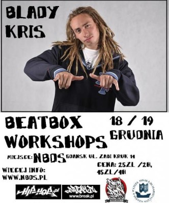 Blady Kris - warsztaty beatbox w NBDS!