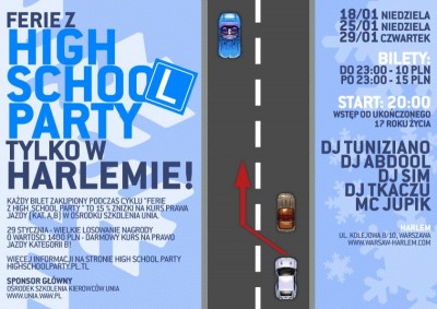 HARLEM HIGH SCHOOL PARTY - FERIE - DJ Abdool DJ Tkaczu