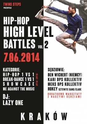 HIP HOP HIGH LEVEL BATTLES/WORKSHOPS  07.06.2014 CRACOW!!!  VOL.2