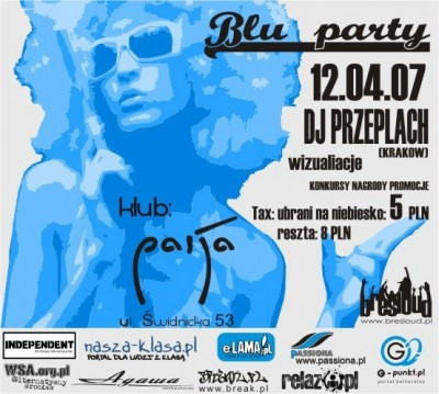 BLUE PARTY - DJ PRZEPLACH