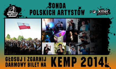 HIP HOP KEMP 2014 WIELKA SONDA POLSKICH ARTSTÓW – ZGARNIJ BILET Z DOSTĘPEM DO STREFY VIP!